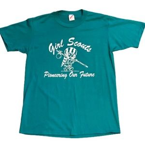 Girl Scout Vintage T Shirt, Pioneering Our Future